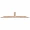 Ekena Millwork Portland Smooth Timber Gable Bracket, Douglas Fir, 84"W x 17"H x 1 1/2"D x 5 1/2"F, 5/12 Pitch GBW084X17X0206POR00SDF - alternate 1